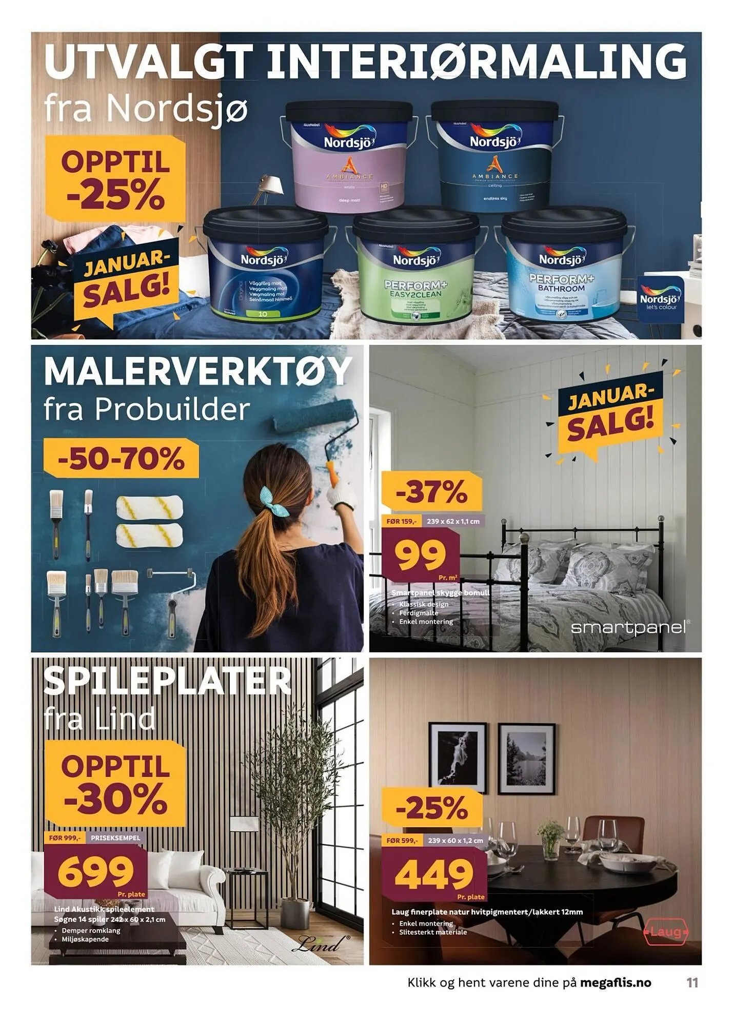 Megaflis kundeavis fra 29. desember til 3. januar 2026 - kundeavisside 11