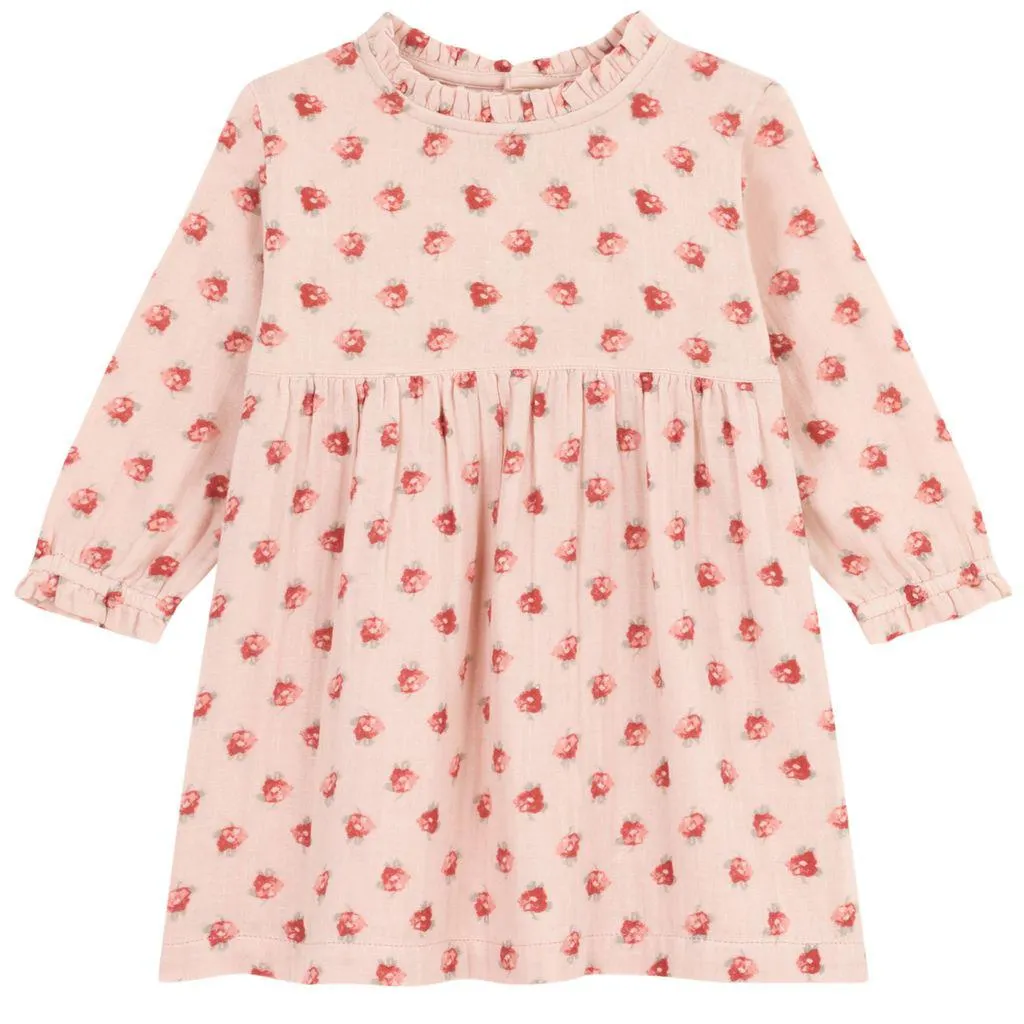 Blomstret Kjole Rosa