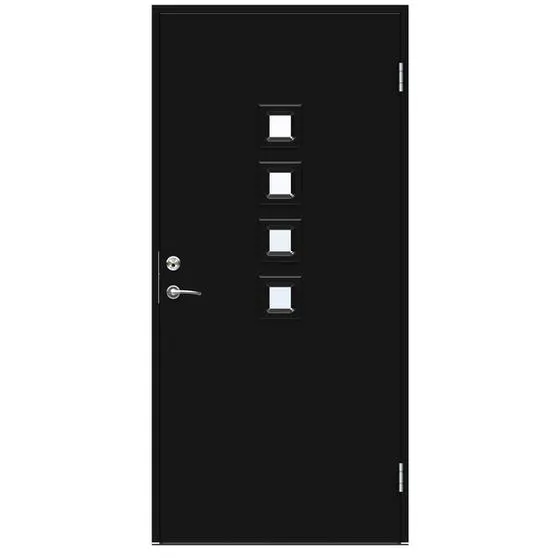 DØRSETT YD MICHIGAN 10X21V SVART