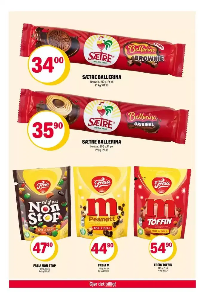 Rabatter og kampanjer fra 3. mars til 9. mars 2025 - kundeavisside 25