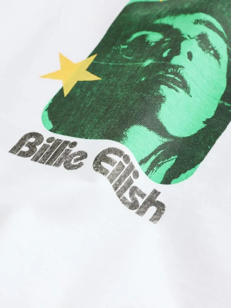 White Billie Eilish Graphic T-Shirt (3-16yrs)