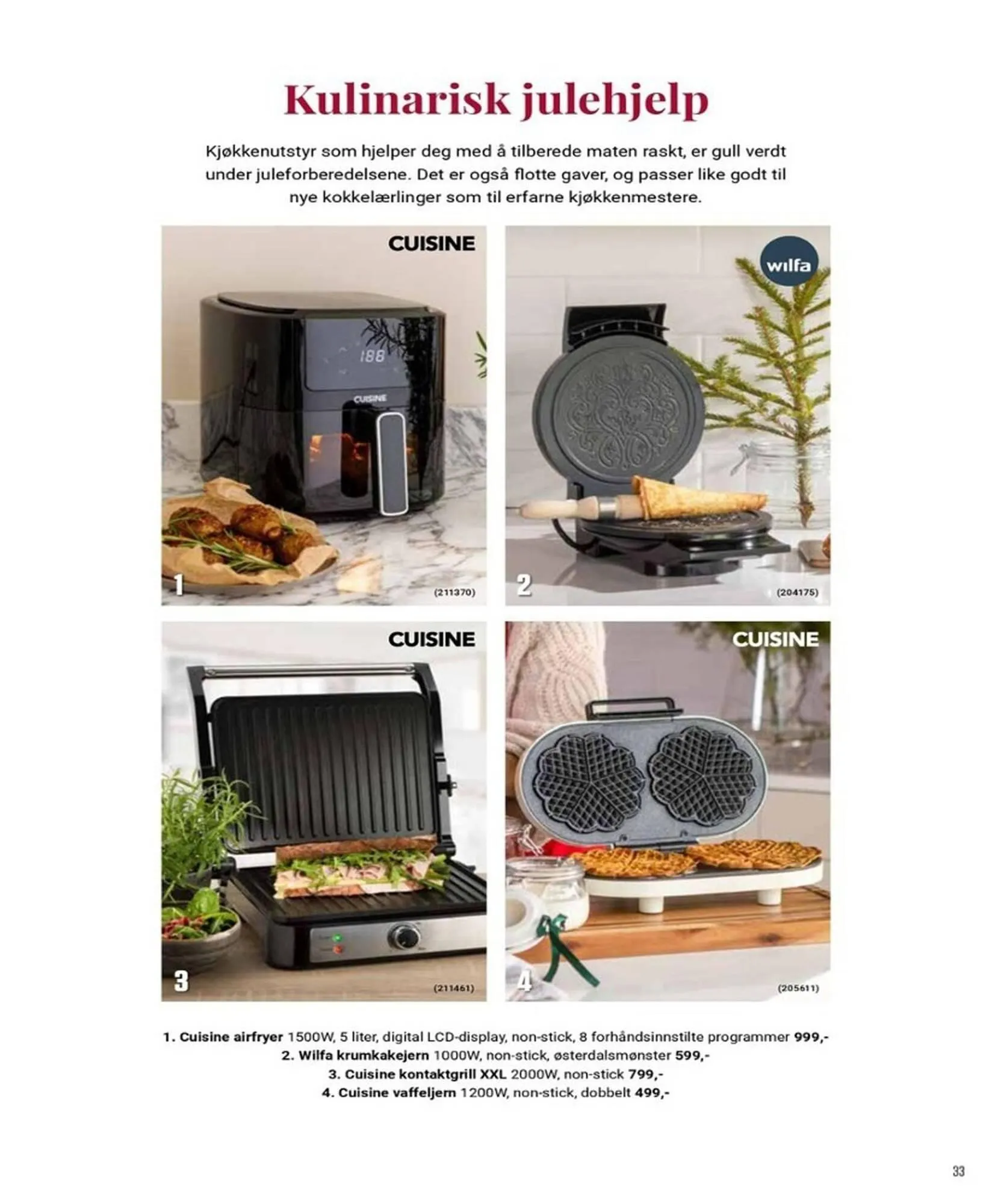 Europris kundeavis fra 29. oktober til 24. desember 2025 - kundeavisside 33