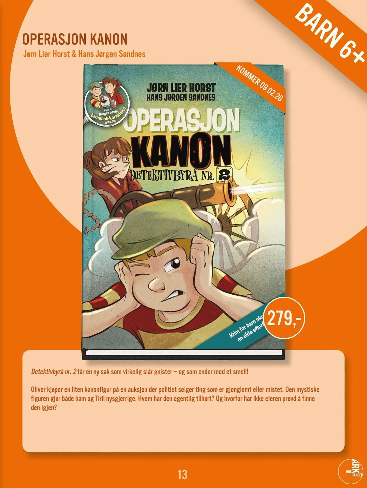 Ark Bokhandel kundeavis fra 1. februar til 1. mars 2026 - kundeavisside 13