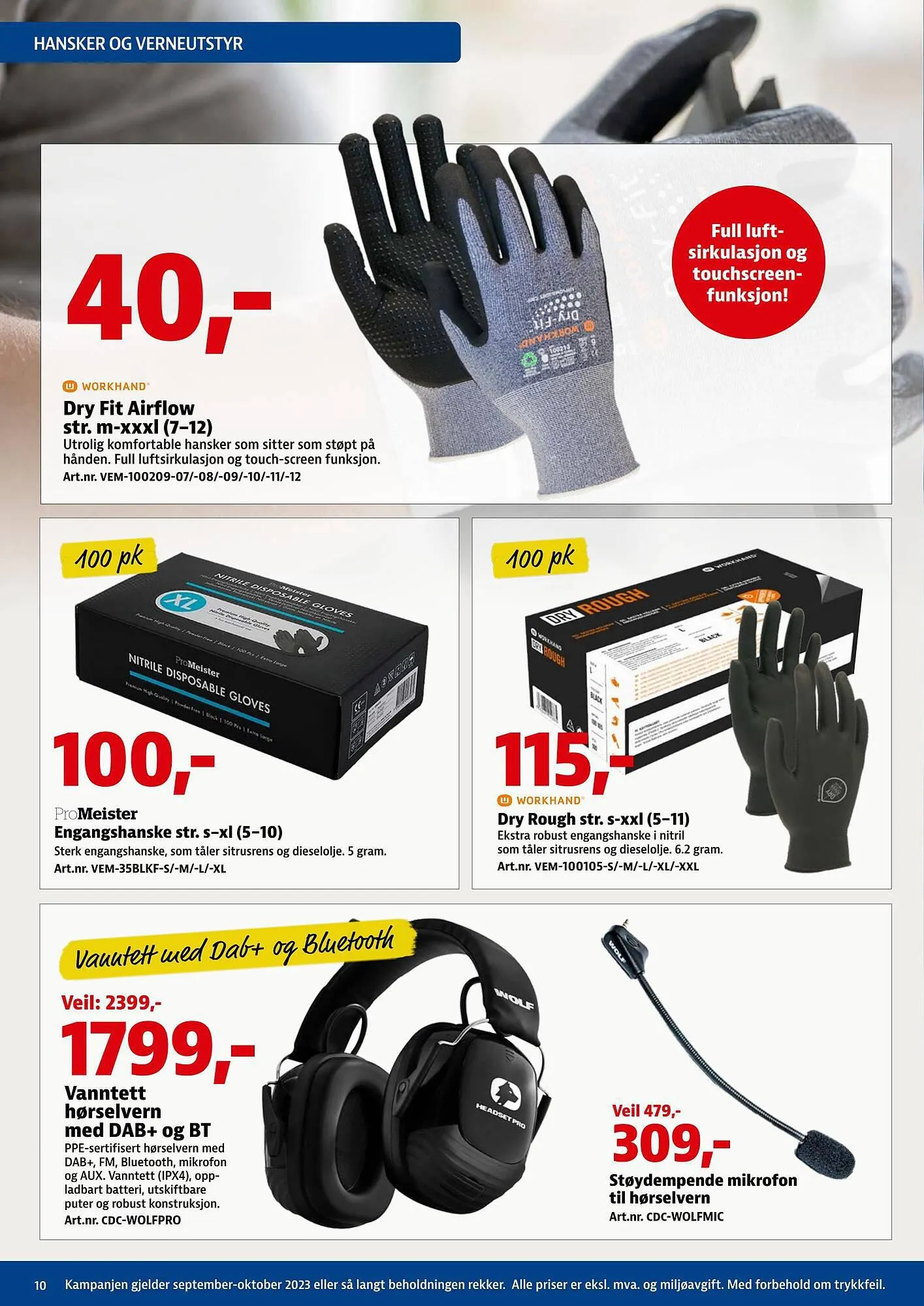 Bilxtra Kundeavis fra 2. september til 31. oktober 2023 - kundeavisside 10