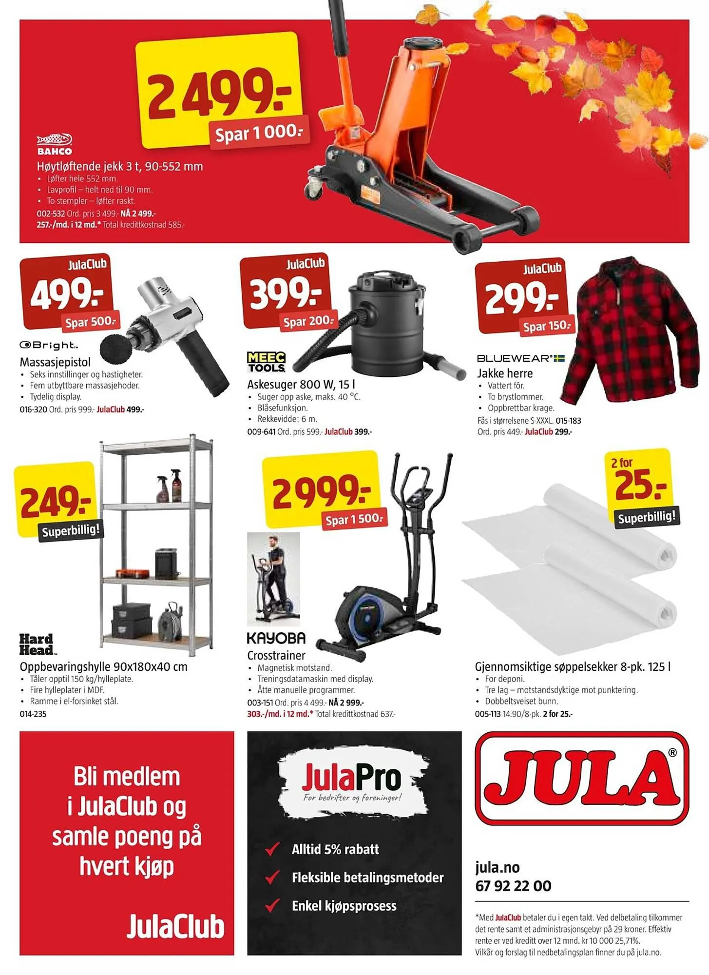 Jula Kundeavis fra 29. september til 12. oktober 2023 - kundeavisside 12