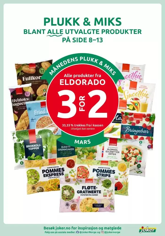 Joker Kundeavis fra 2. mars til 31. mars 2025 - kundeavisside 9