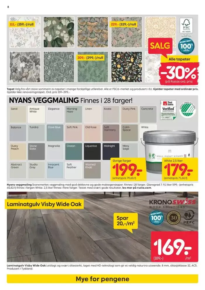 Rusta Kundeavis fra 30. desember til 13. januar 2025 - kundeavisside 8