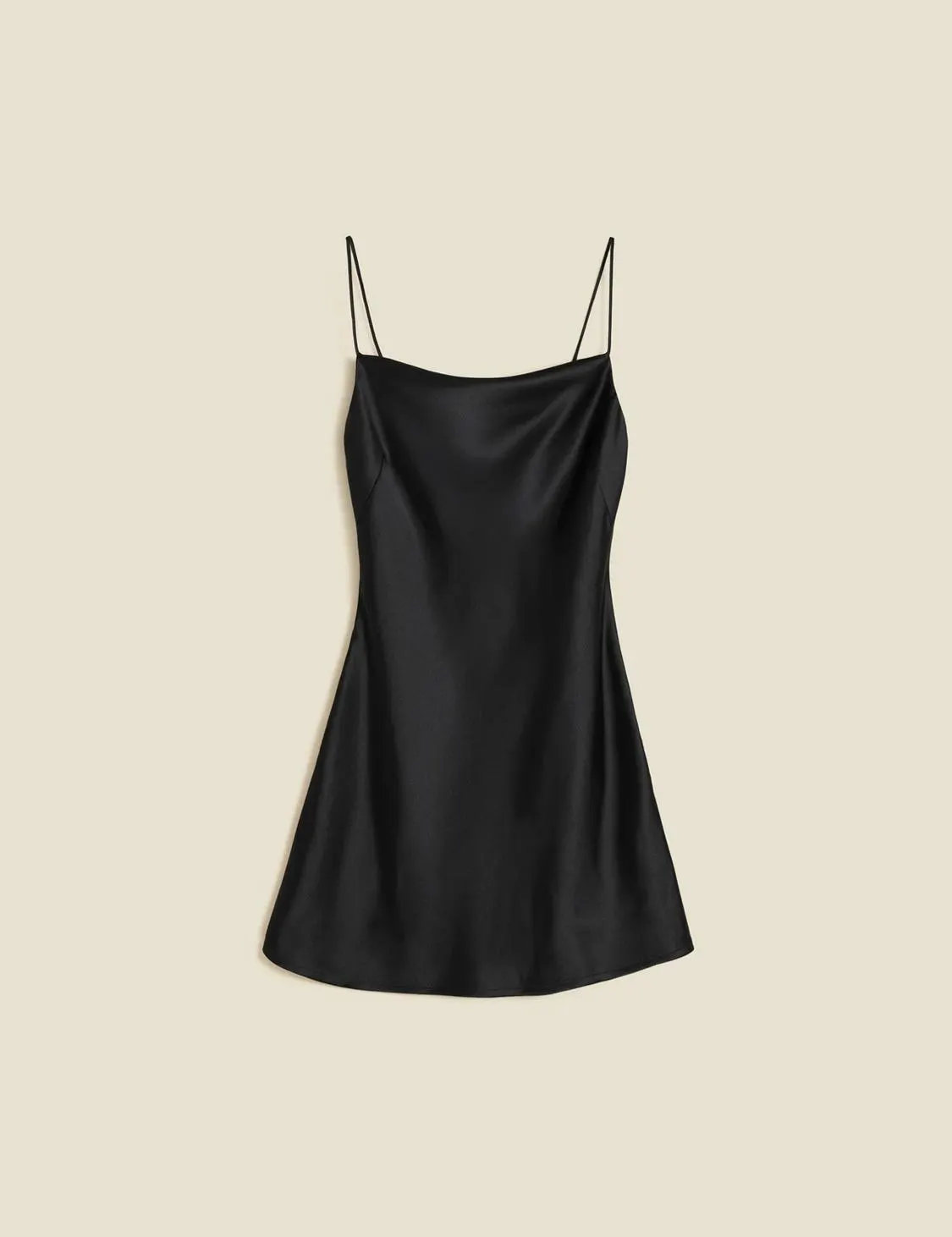 Eila Short Dress Black
