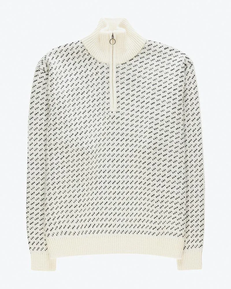 Bandit Half Zip Strikkegenser