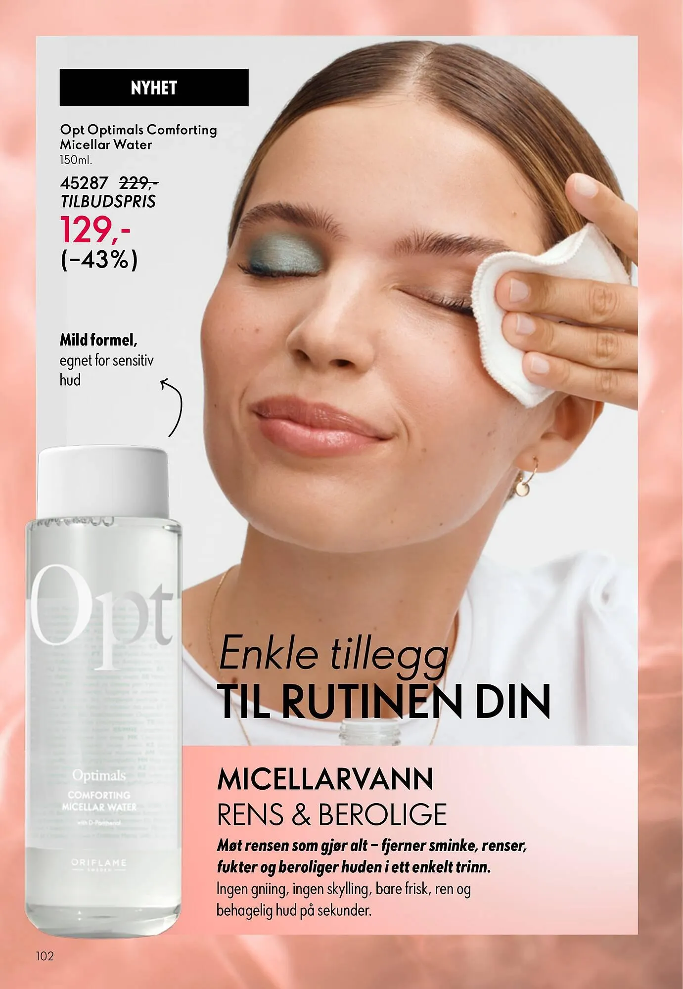 Oriflame katalog fra 18. februar til 10. mars 2026 - kundeavisside 102