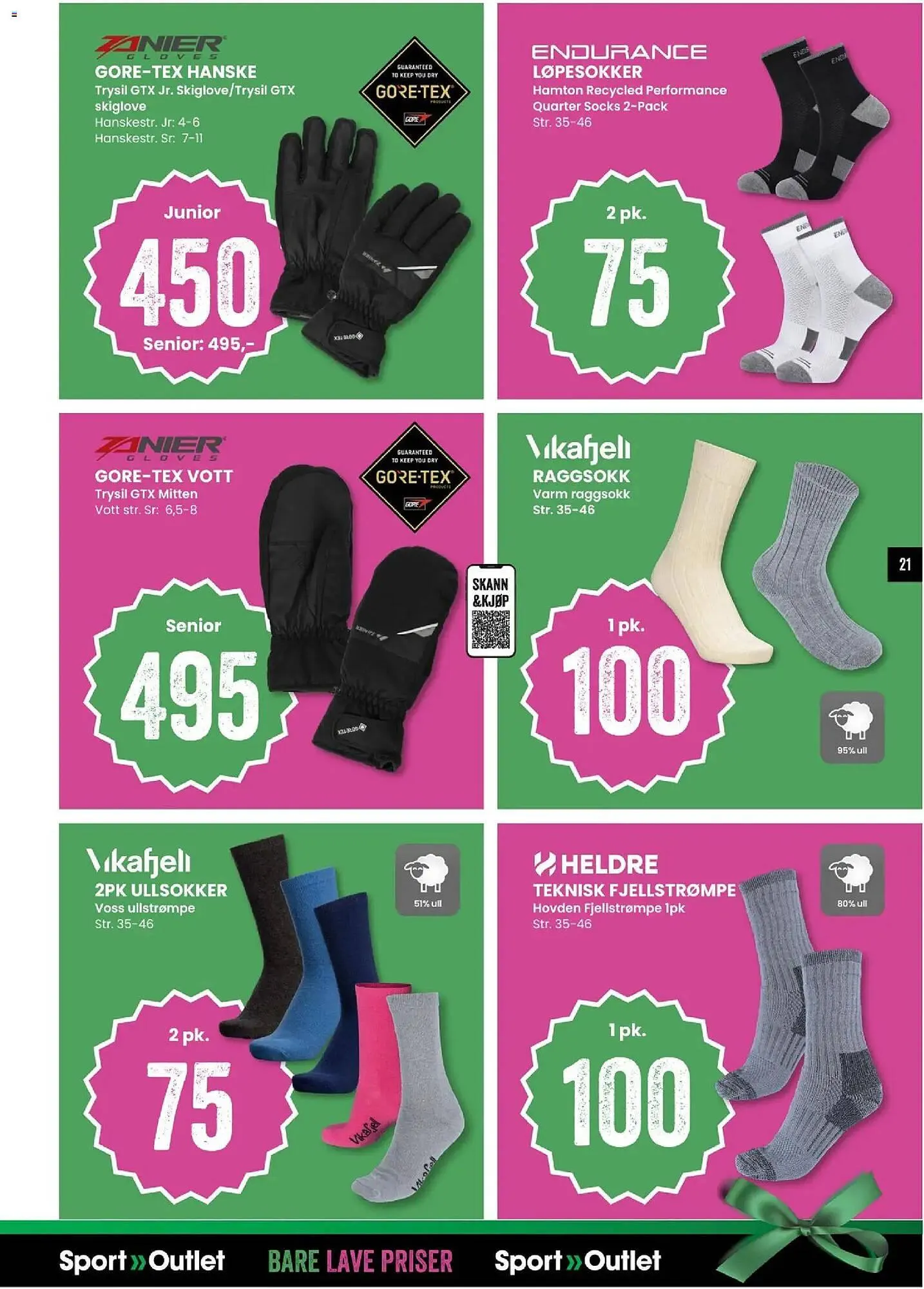 Sport Outlet kundeavis fra 2. desember til 24. desember 2025 - kundeavisside 21