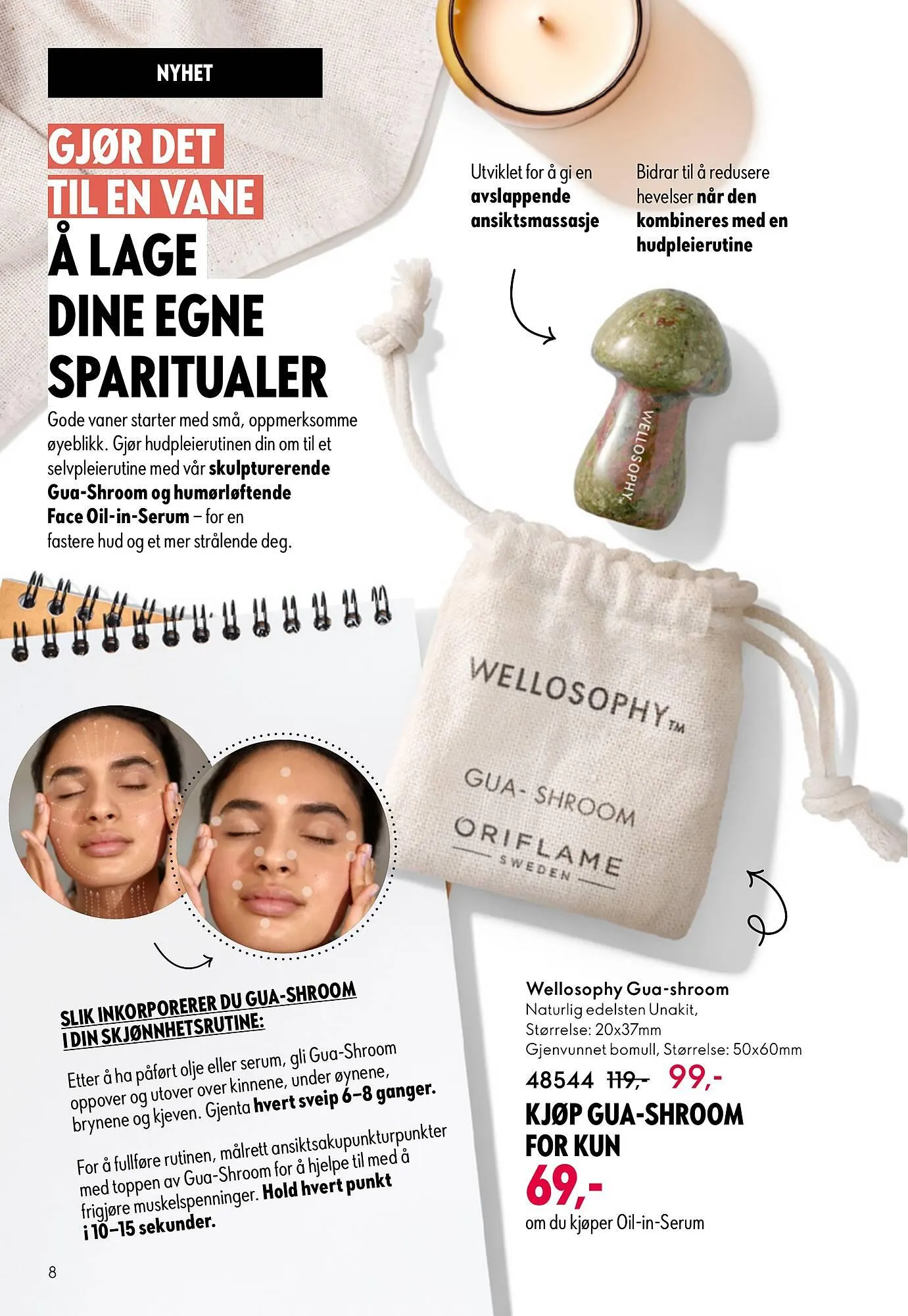 Oriflame katalog fra 8. oktober til 28. oktober 2025 - kundeavisside 8