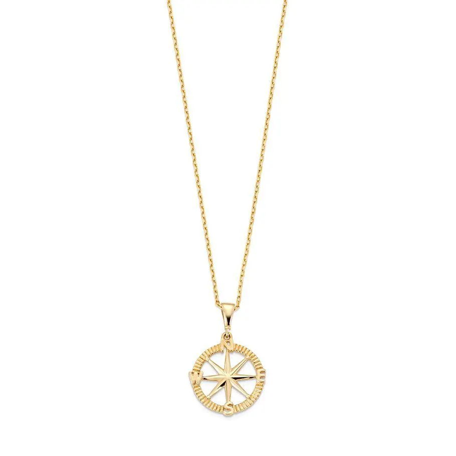 SØLVE Halssmykke 375 Gult Gull