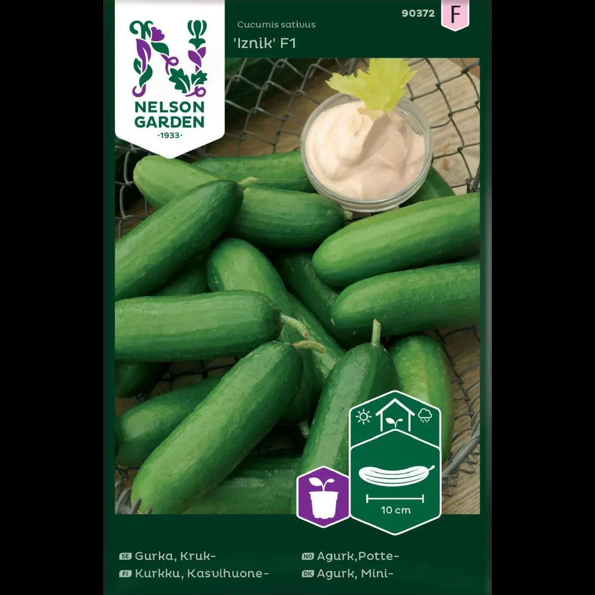 Frø potteagurk Izink