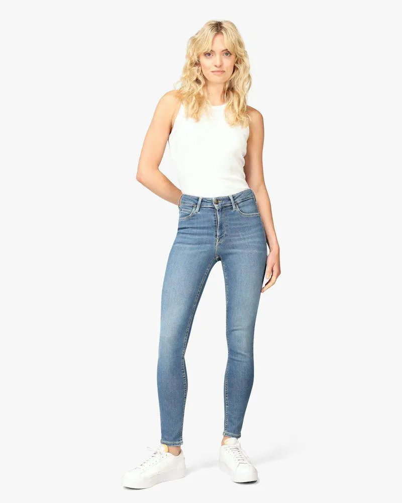Foreverfit Medium Blå Jeans