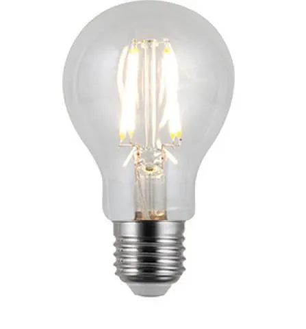 LED normal natt/dag sensor E27 4W Klar