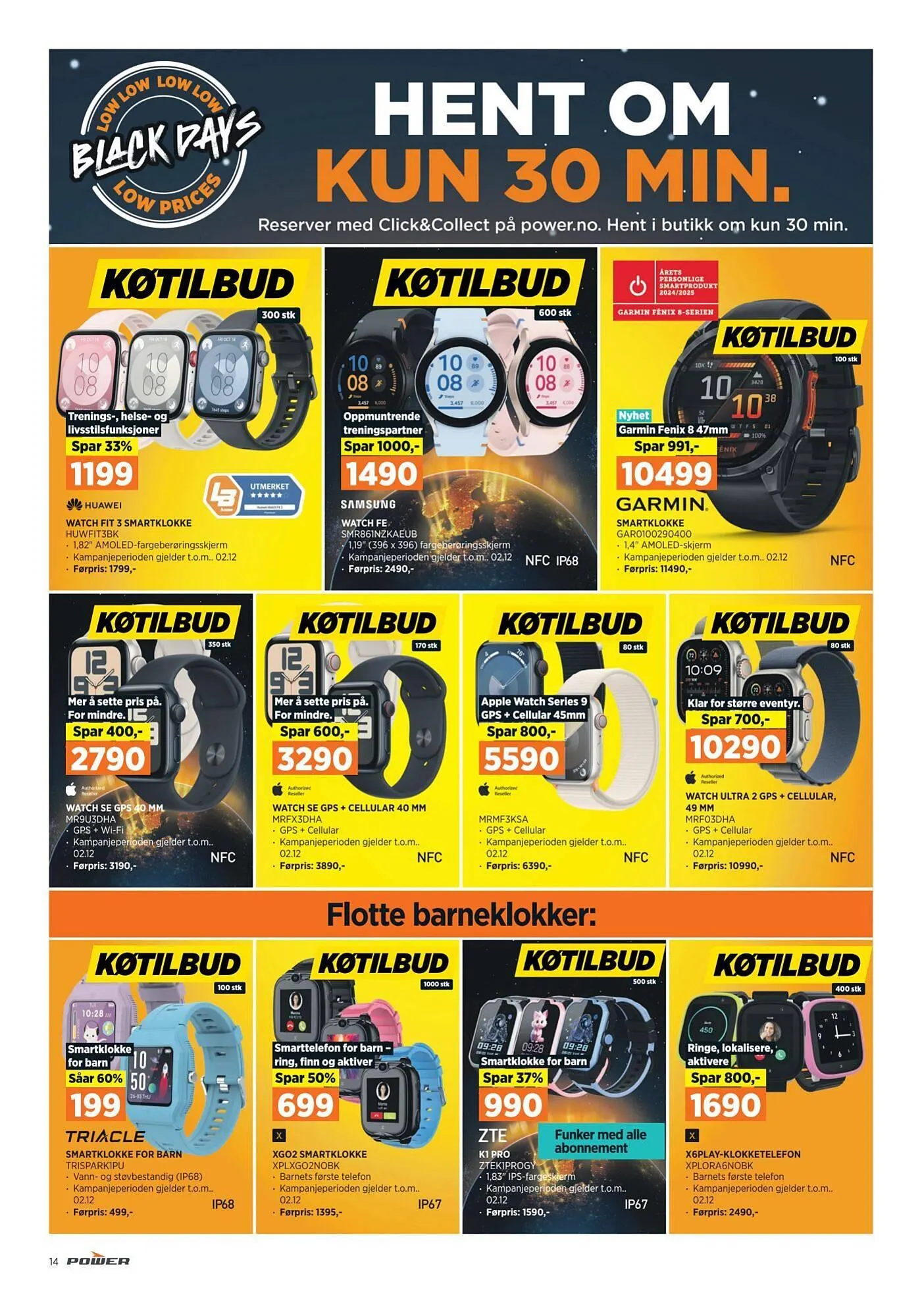 POWER Kundeavis fra 21. november til 2. desember 2024 - kundeavisside 14