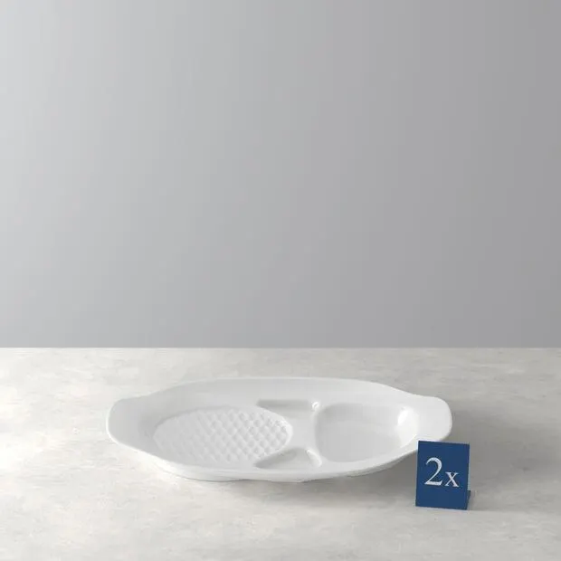 BBQ Passion burger plate set 2 pieces