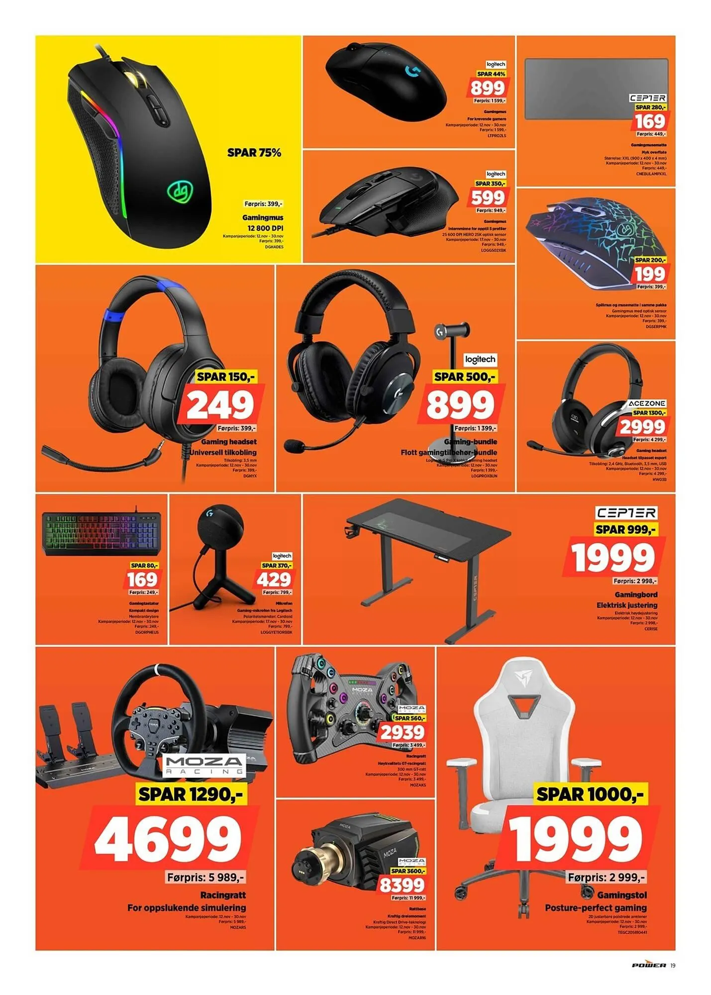 POWER kundeavis fra 17. november til 23. november 2025 - kundeavisside 19