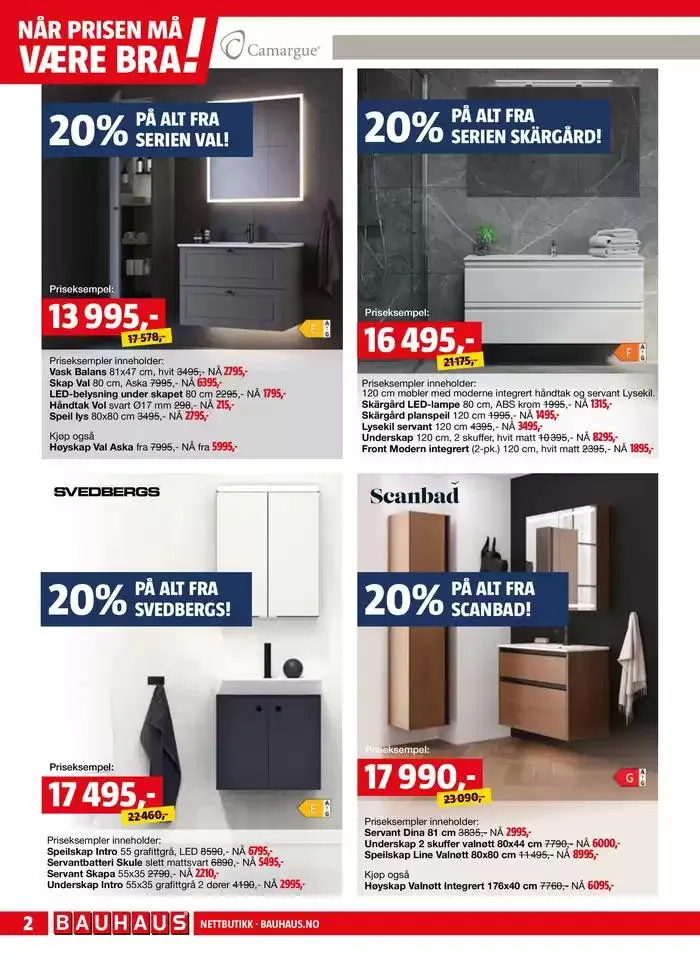 Baderomsdager fra 4. mars til 16. mars 2025 - kundeavisside 2