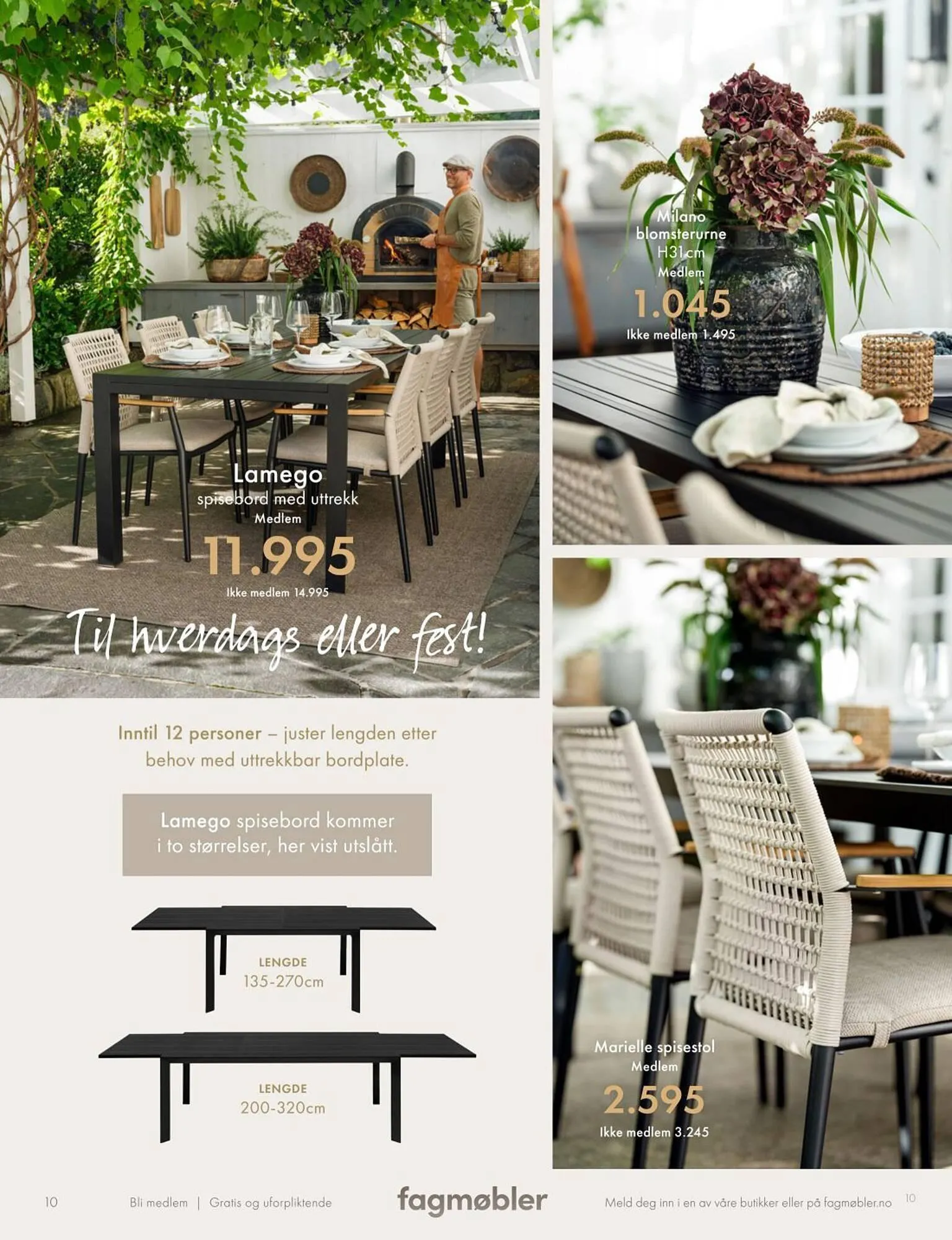 Fagmøbler Kundeavis fra 20. februar til 30. september 2025 - kundeavisside 10