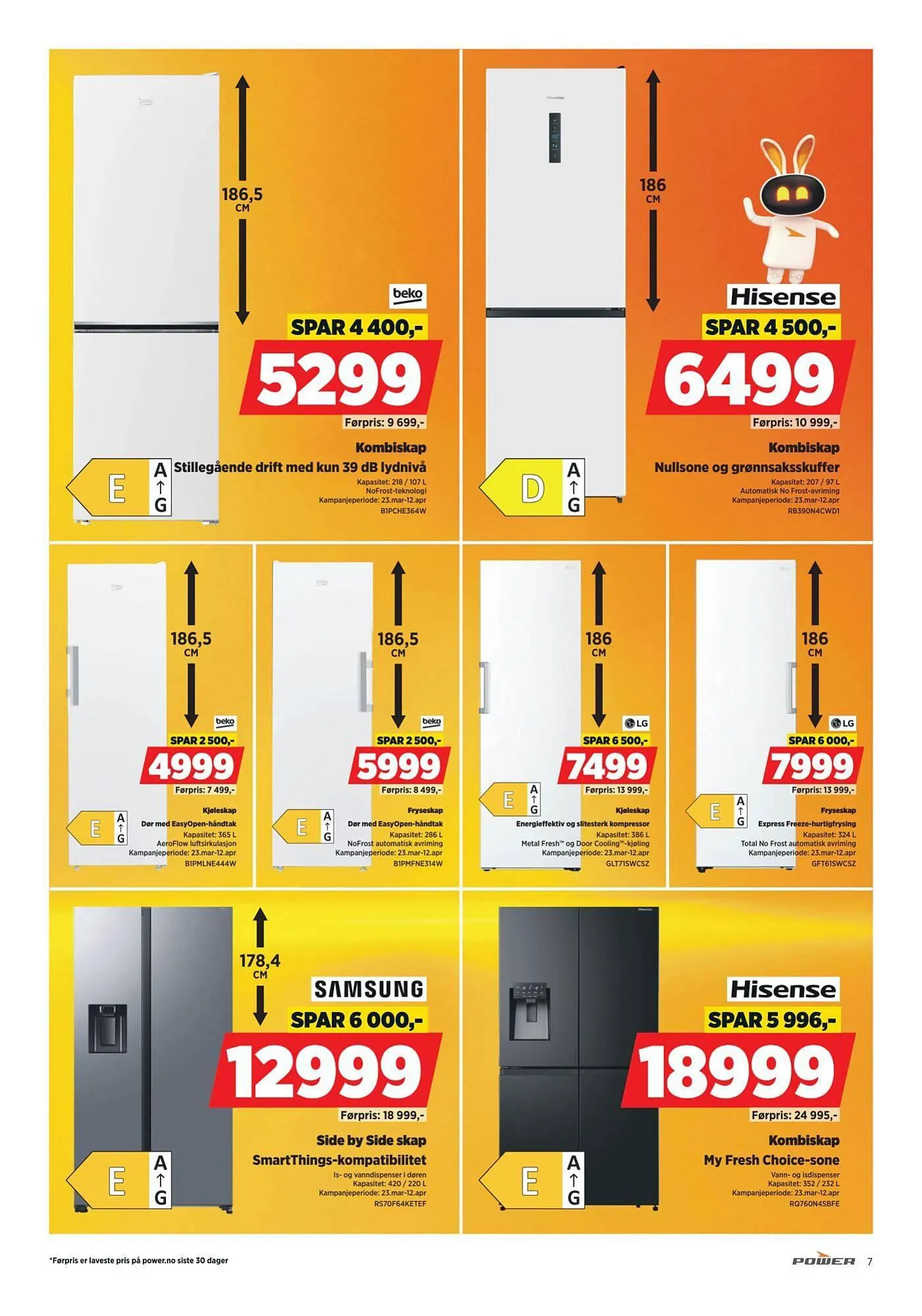 POWER kundeavis fra 30. mars til 7. april 2026 - kundeavisside 7