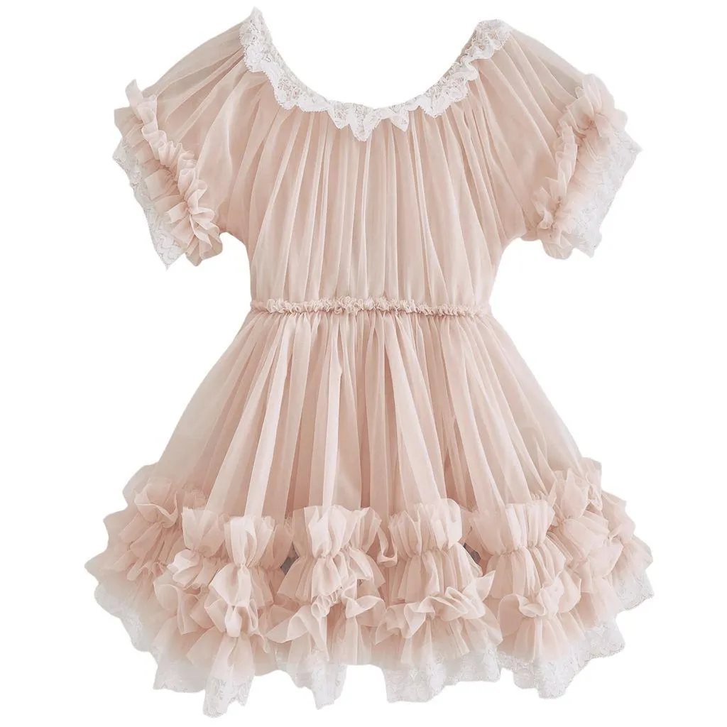 Porcelain Dolly Tyllkjole Ballet Pink