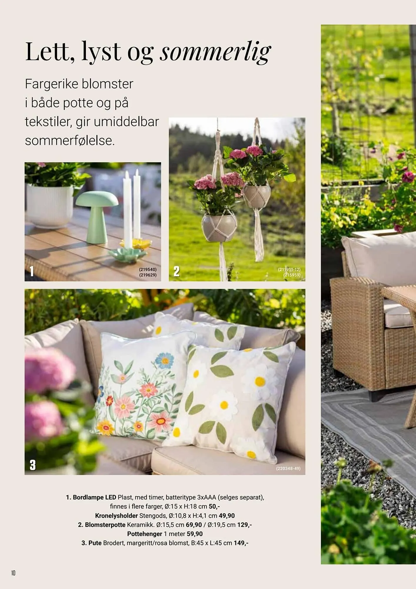 Europris kundeavis fra 10. april til 1. juli 2026 - kundeavisside 10