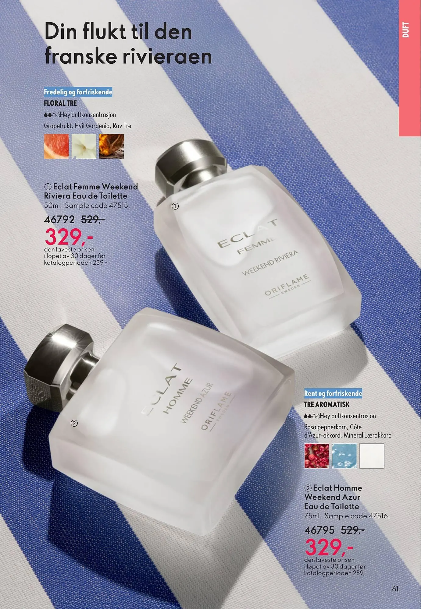 Oriflame katalog fra 2. desember til 9. desember 2025 - kundeavisside 61