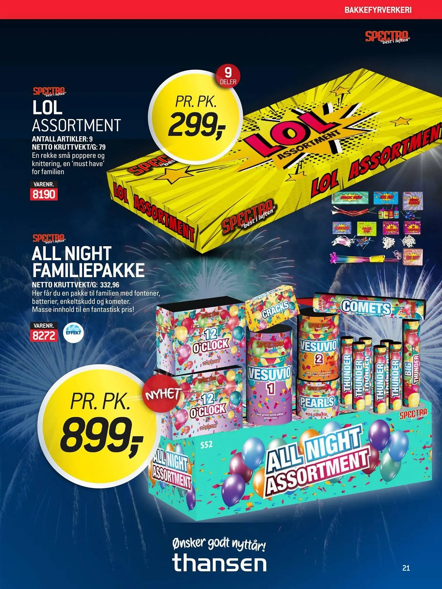 Thansen kundeavis fra 18. desember til 1. januar 2026 - kundeavisside 21