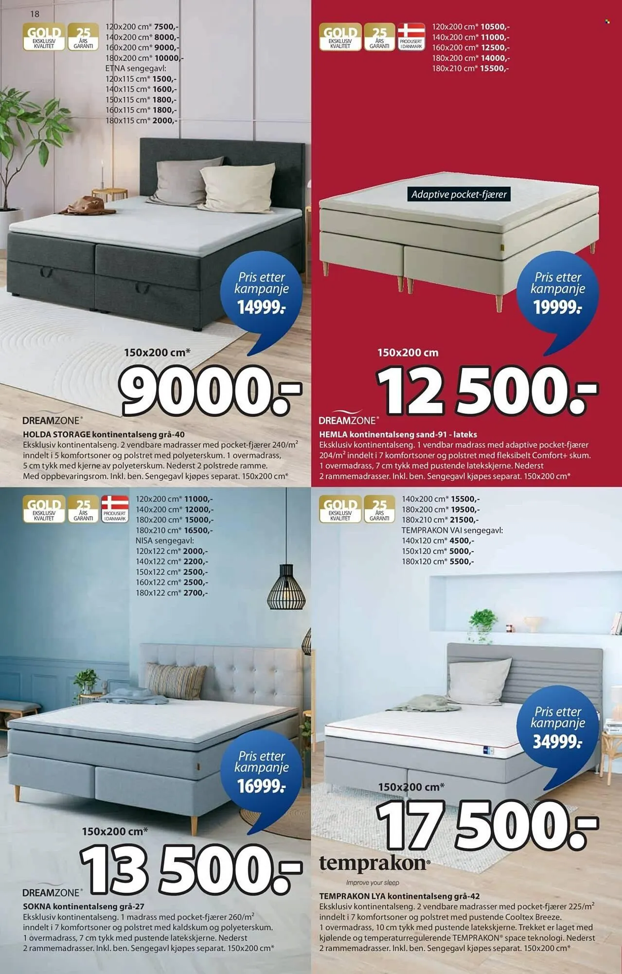 JYSK kundeavis fra 24. desember til 10. januar 2026 - kundeavisside 18