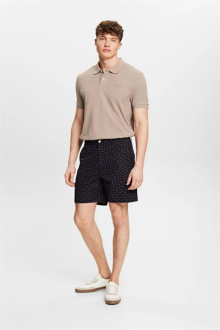 Printed Chino Shorts