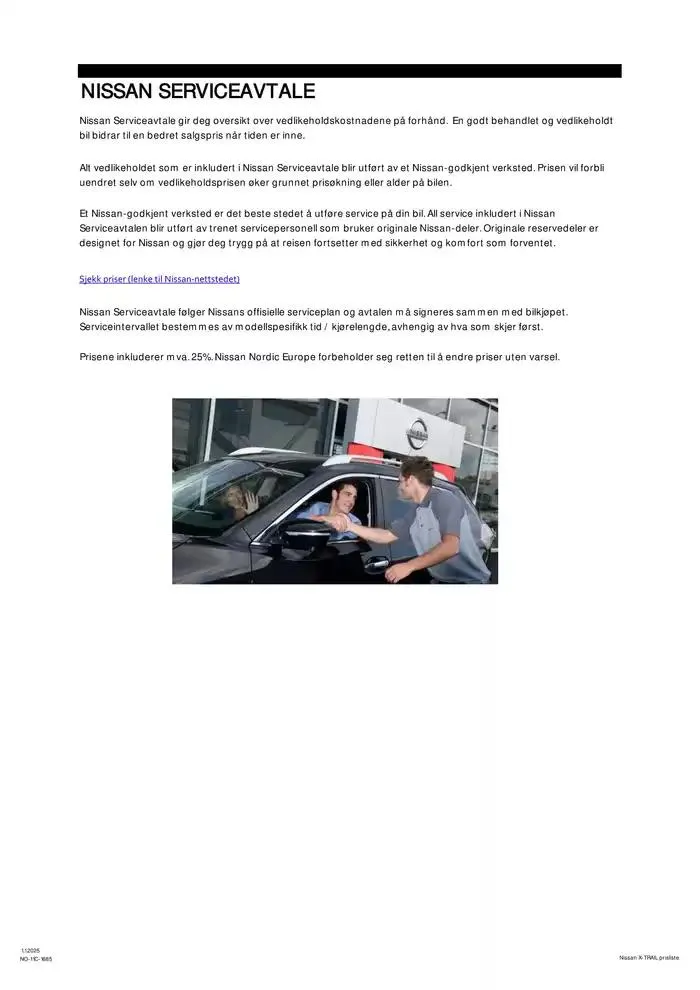 X-Trail fra 28. desember til 28. desember 2025 - kundeavisside 16