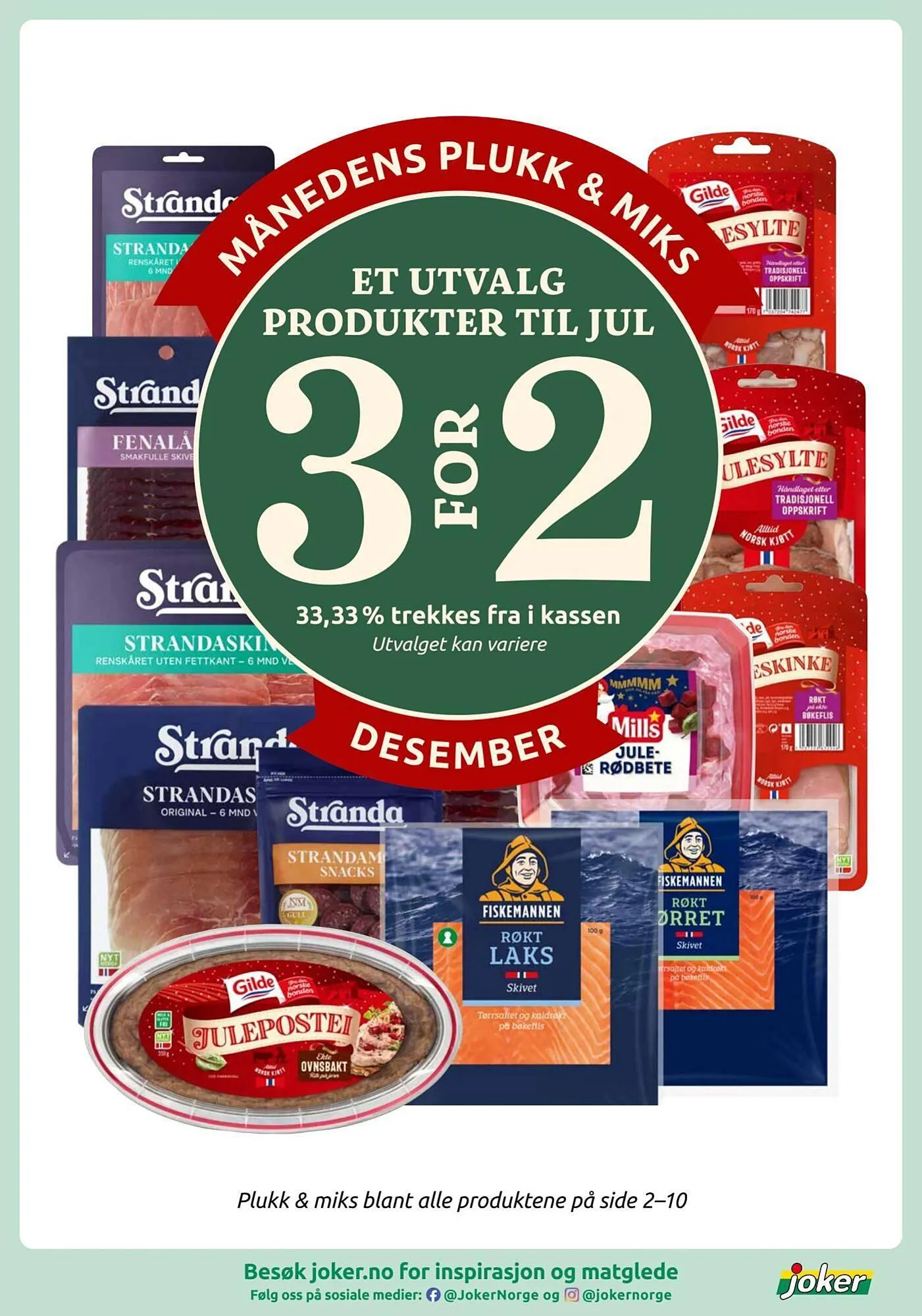 Joker kundeavis fra 7. desember til 8. desember 2025 - kundeavisside 3