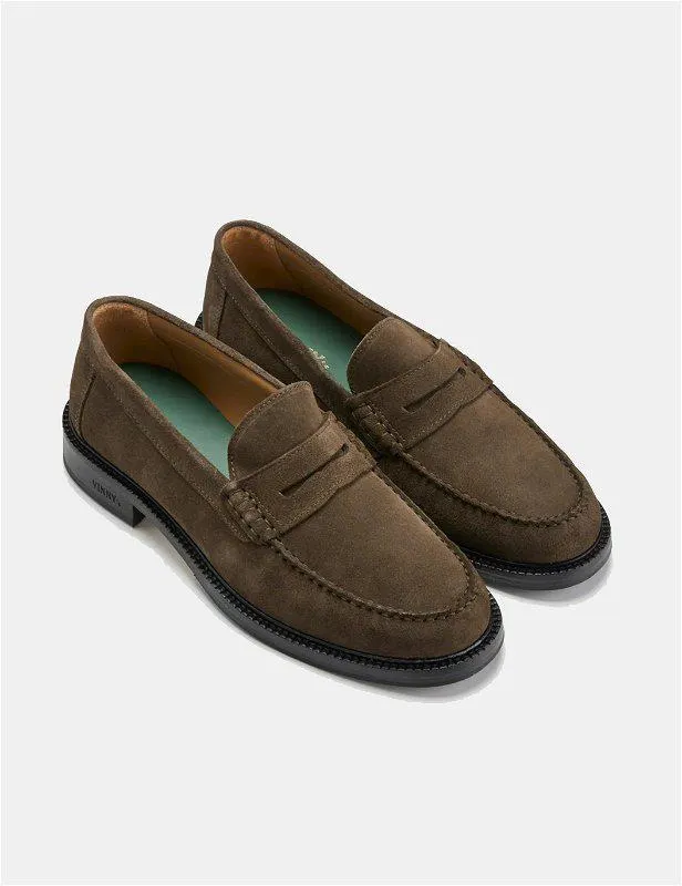Yardee Mocassin Loafer Olive