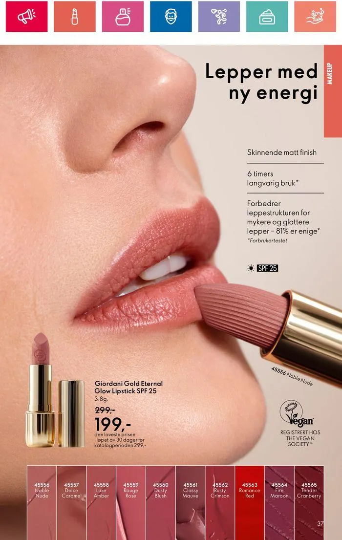 ORIFLAME Kundeavis fra 20. juni til 4. juli 2024 - kundeavisside 37