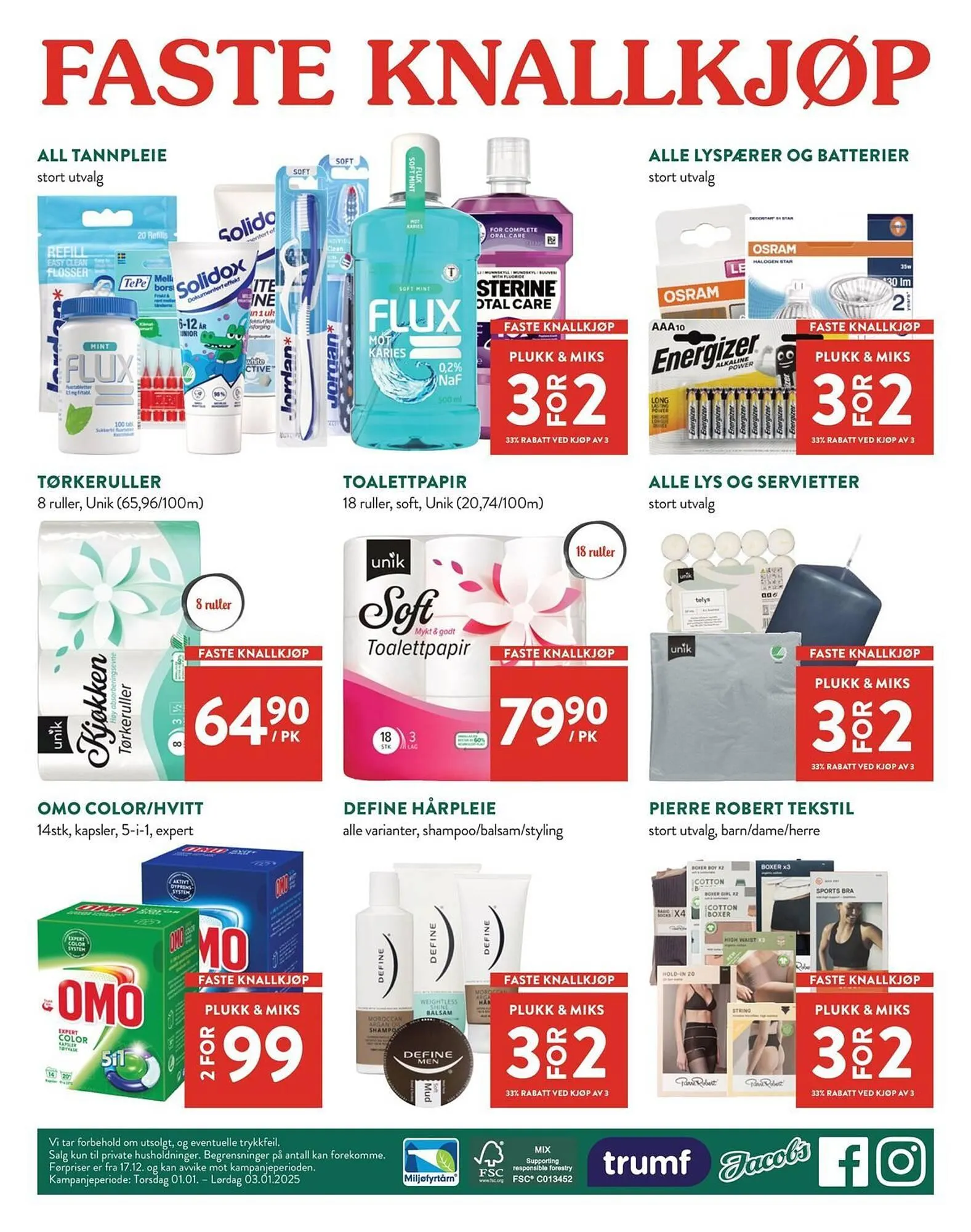 Jacobs kundeavis fra 1. januar til 3. januar 2026 - kundeavisside 8