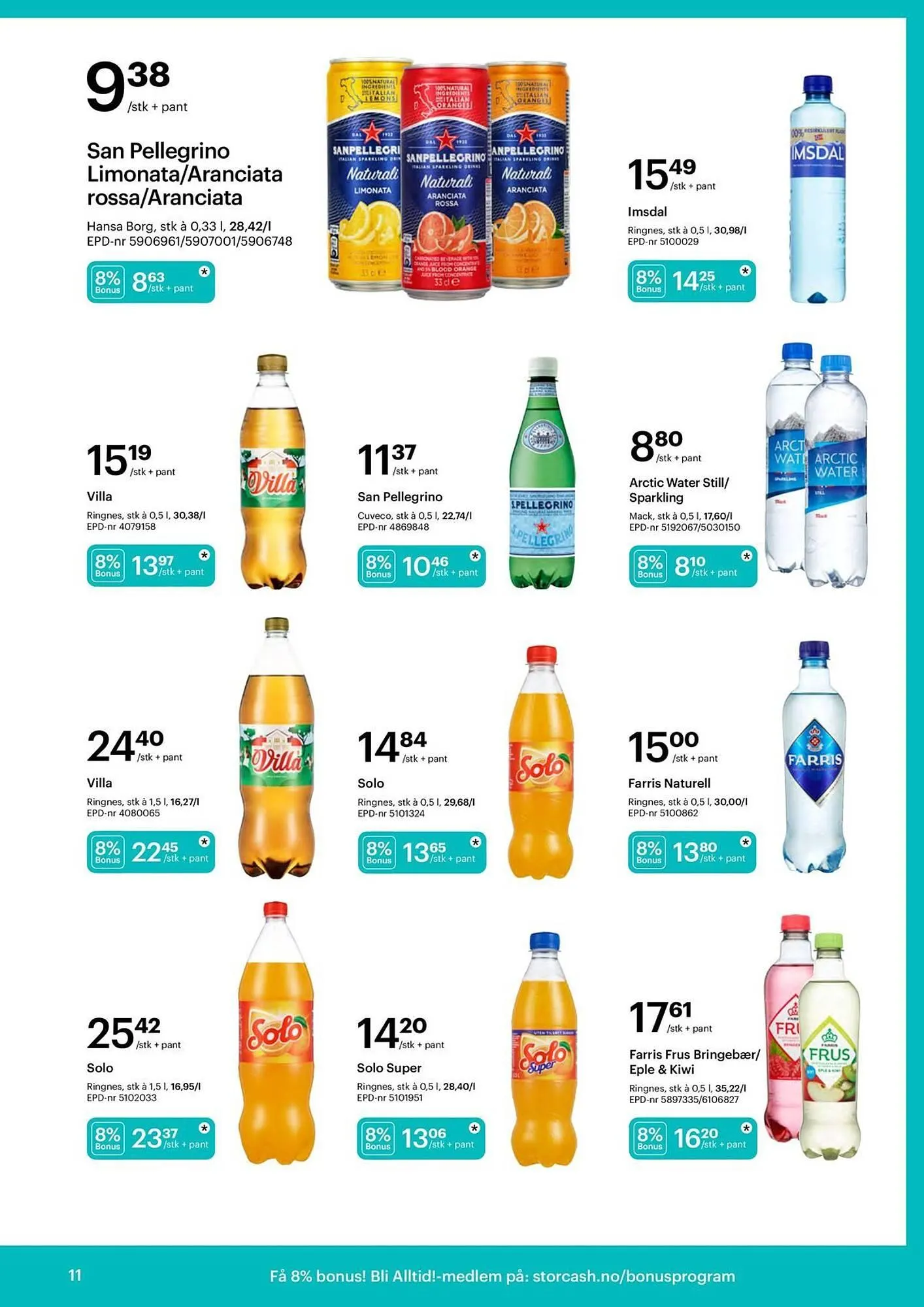 Storcash kundeavis fra 9. mars til 11. april 2026 - kundeavisside 11