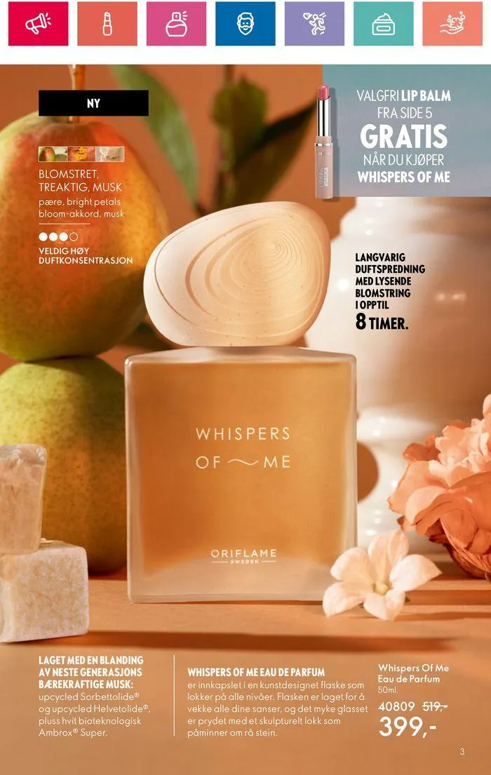 ORIFLAME Kundeavis fra 20. juni til 4. juli 2024 - kundeavisside 3