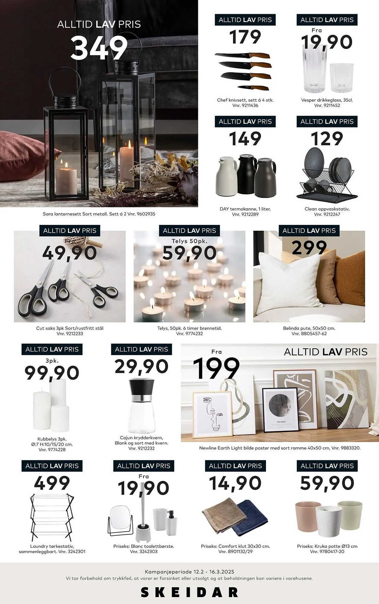 Skeidar Kundeavis fra 12. februar til 16. mars 2025 - kundeavisside 25