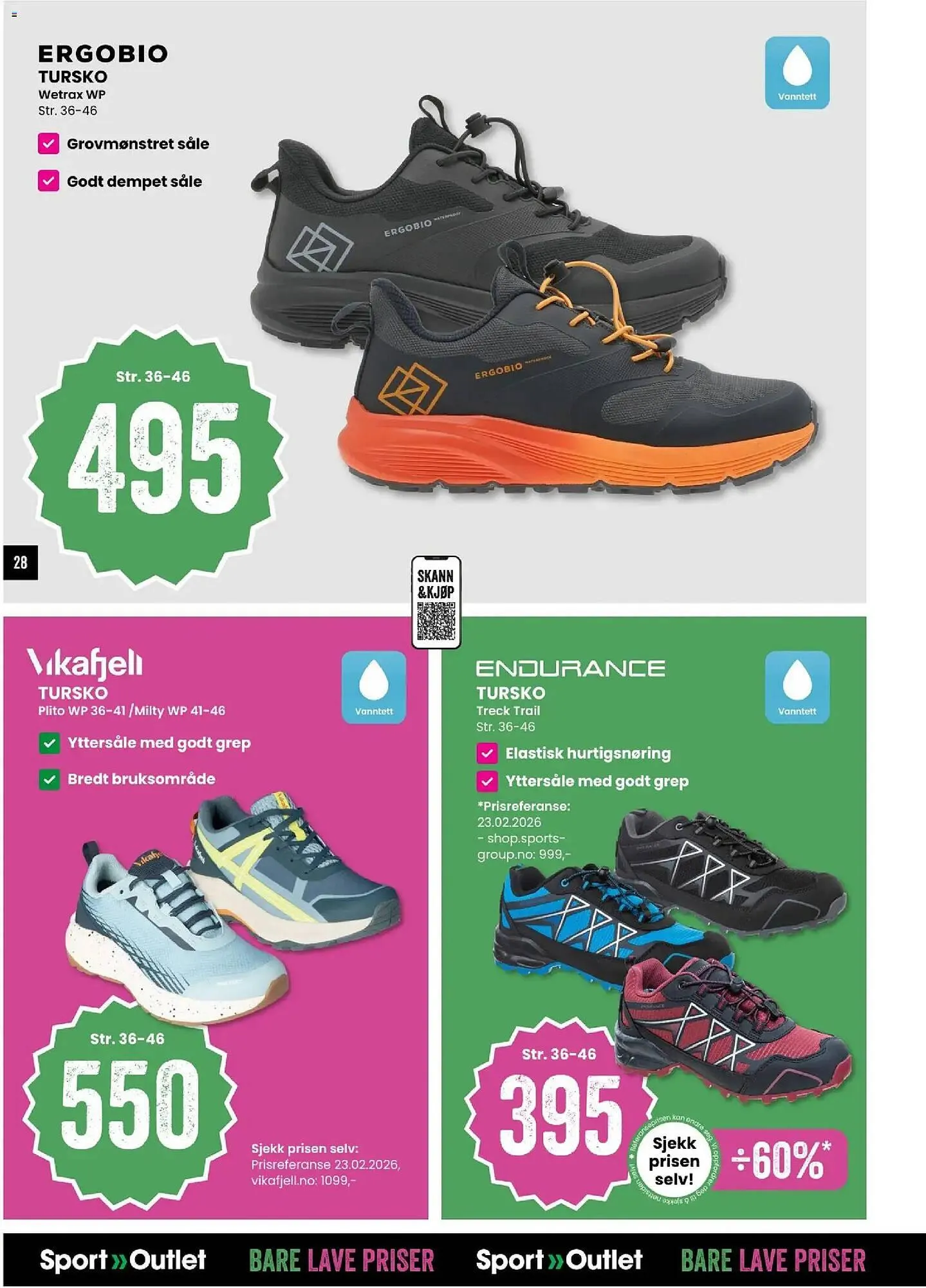 Sport Outlet kundeavis fra 10. mars til 22. mars 2026 - kundeavisside 28