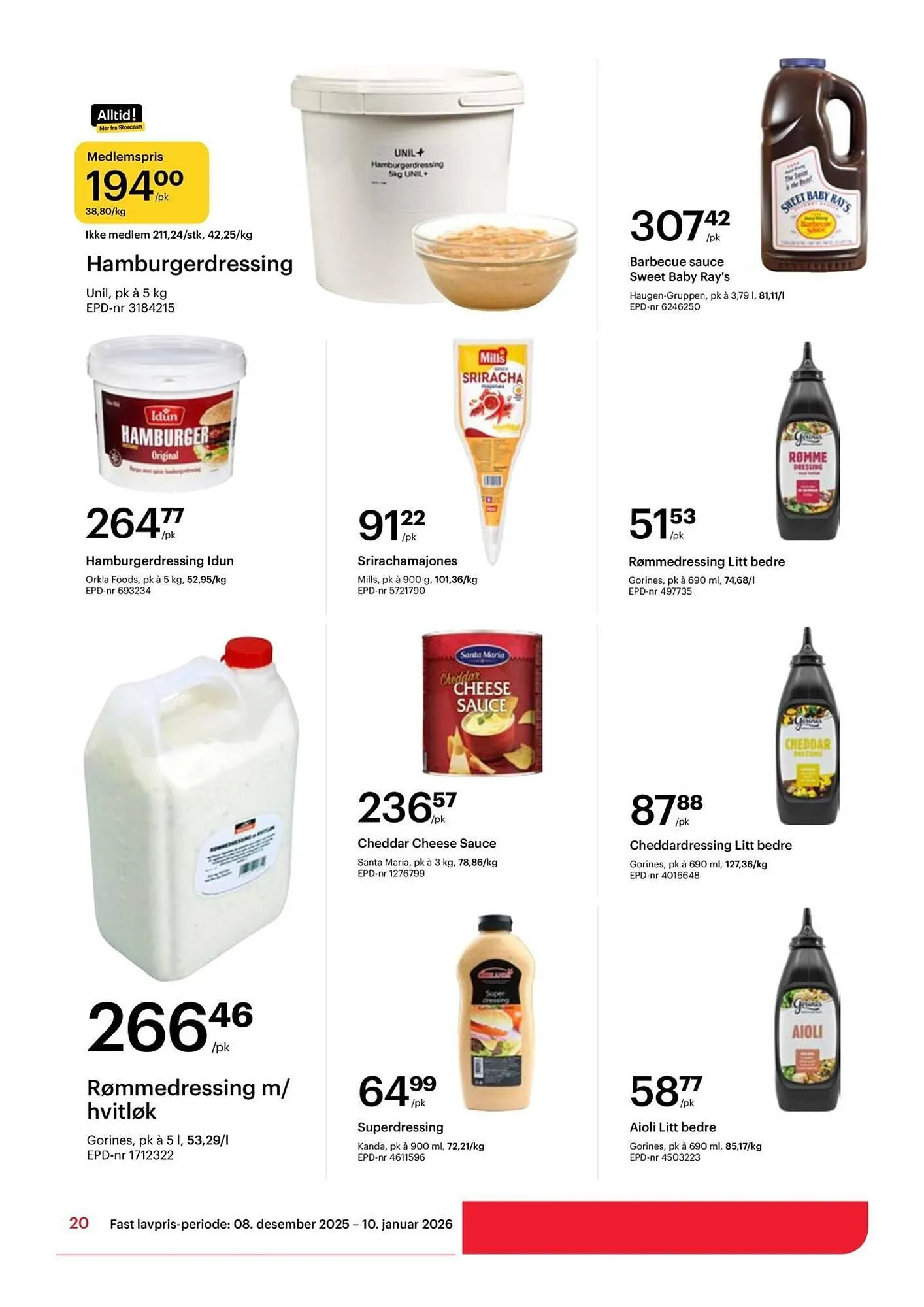 Storcash kundeavis fra 8. desember til 10. januar 2026 - kundeavisside 20