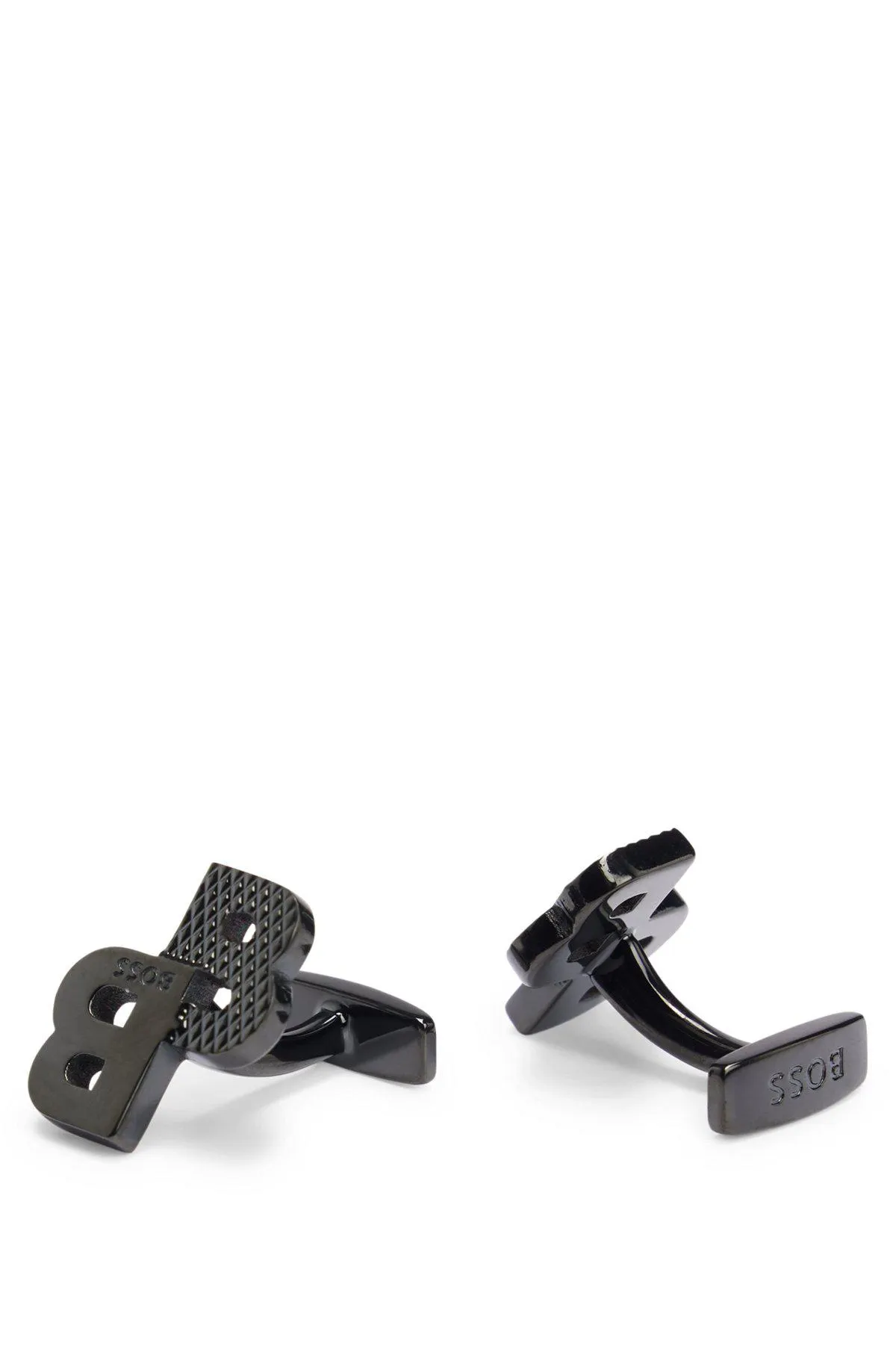 Cufflinks with double monogram