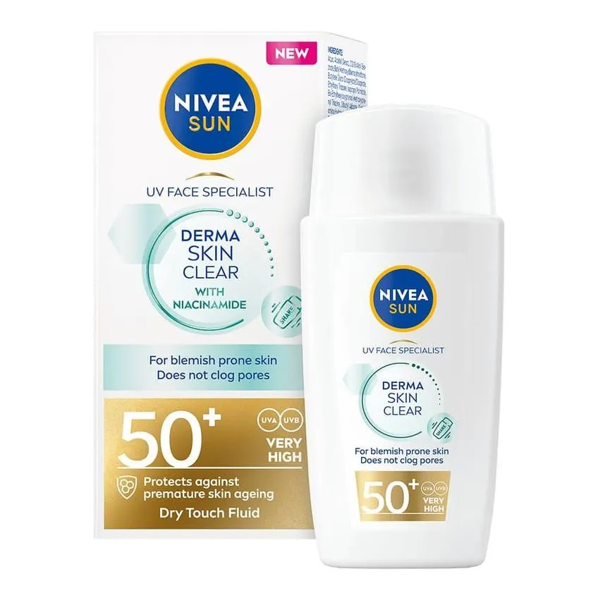 NIVEA Sun UV Derma Face Blemish Control SPF50+ 40ml