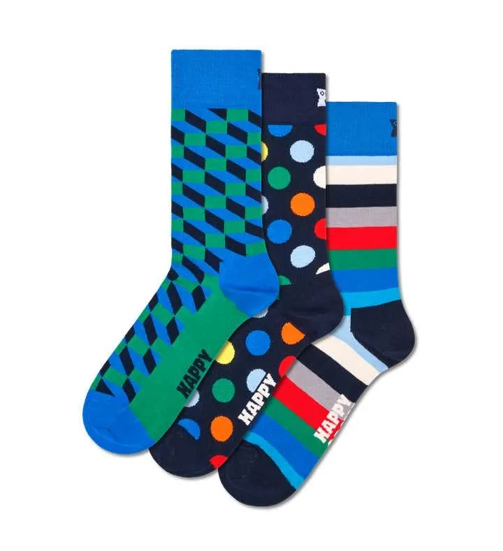 3-Pack Graphics Socks