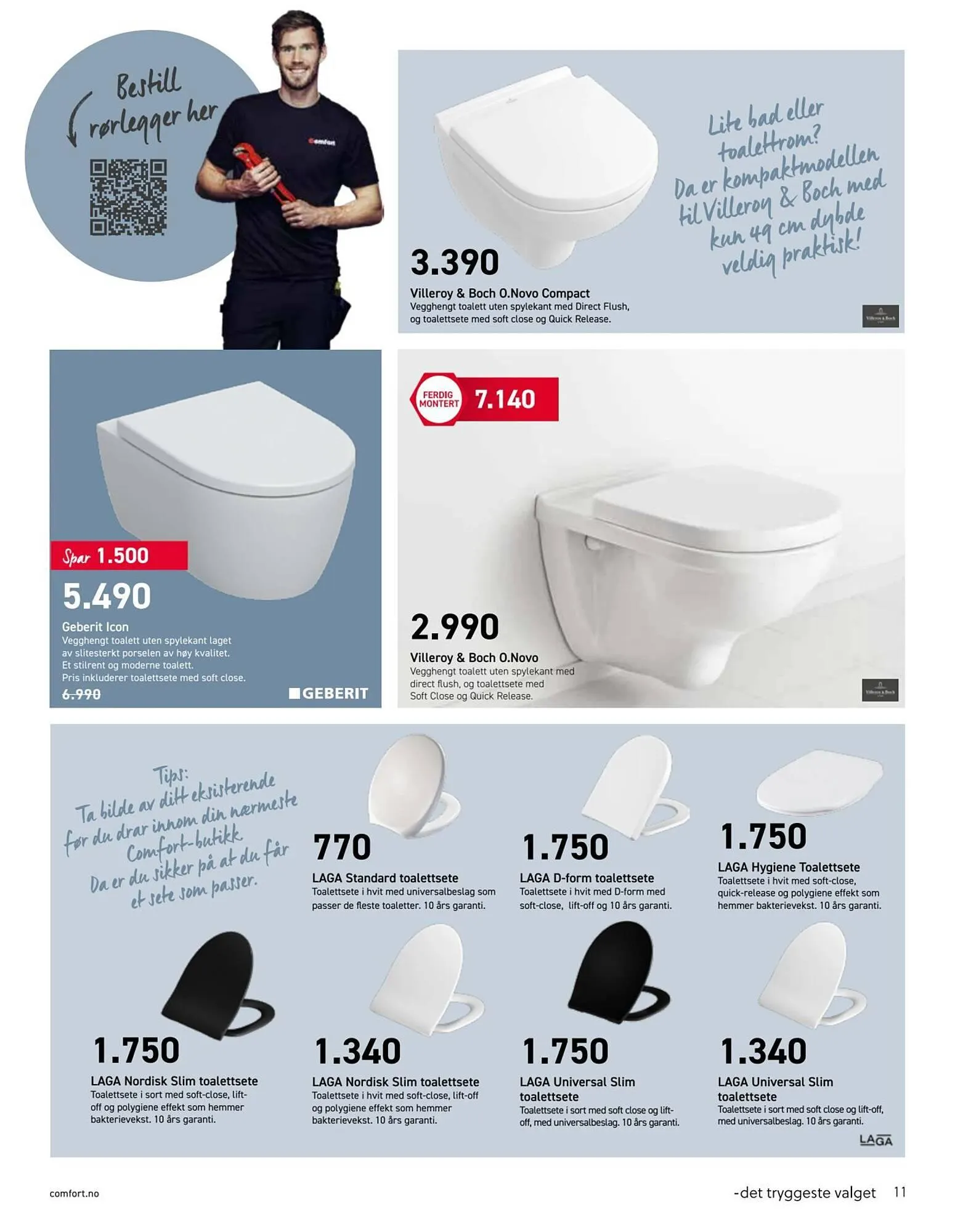 Comfort kundeavis fra 29. oktober til 16. november 2025 - kundeavisside 11