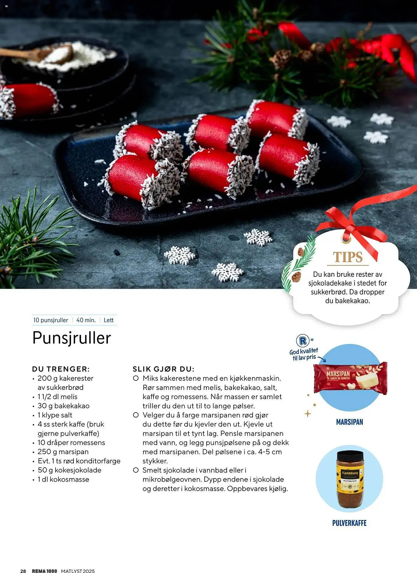 Rema 1000 kundeavis fra 11. november til 23. januar 2026 - kundeavisside 28