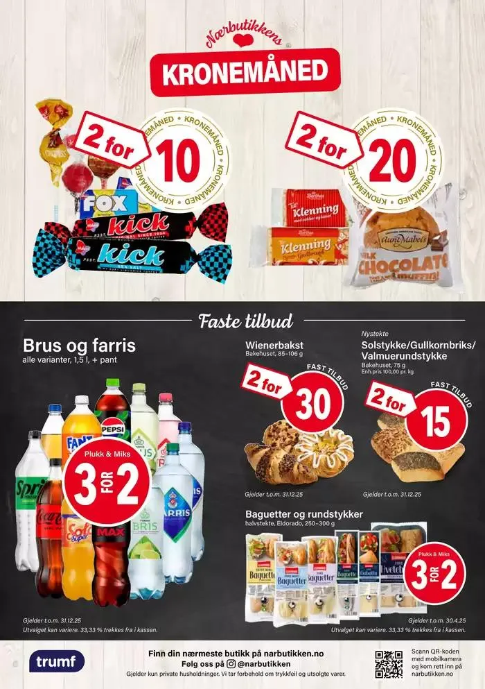 Kronemåned fra 3. mars til 31. mars 2025 - kundeavisside 4