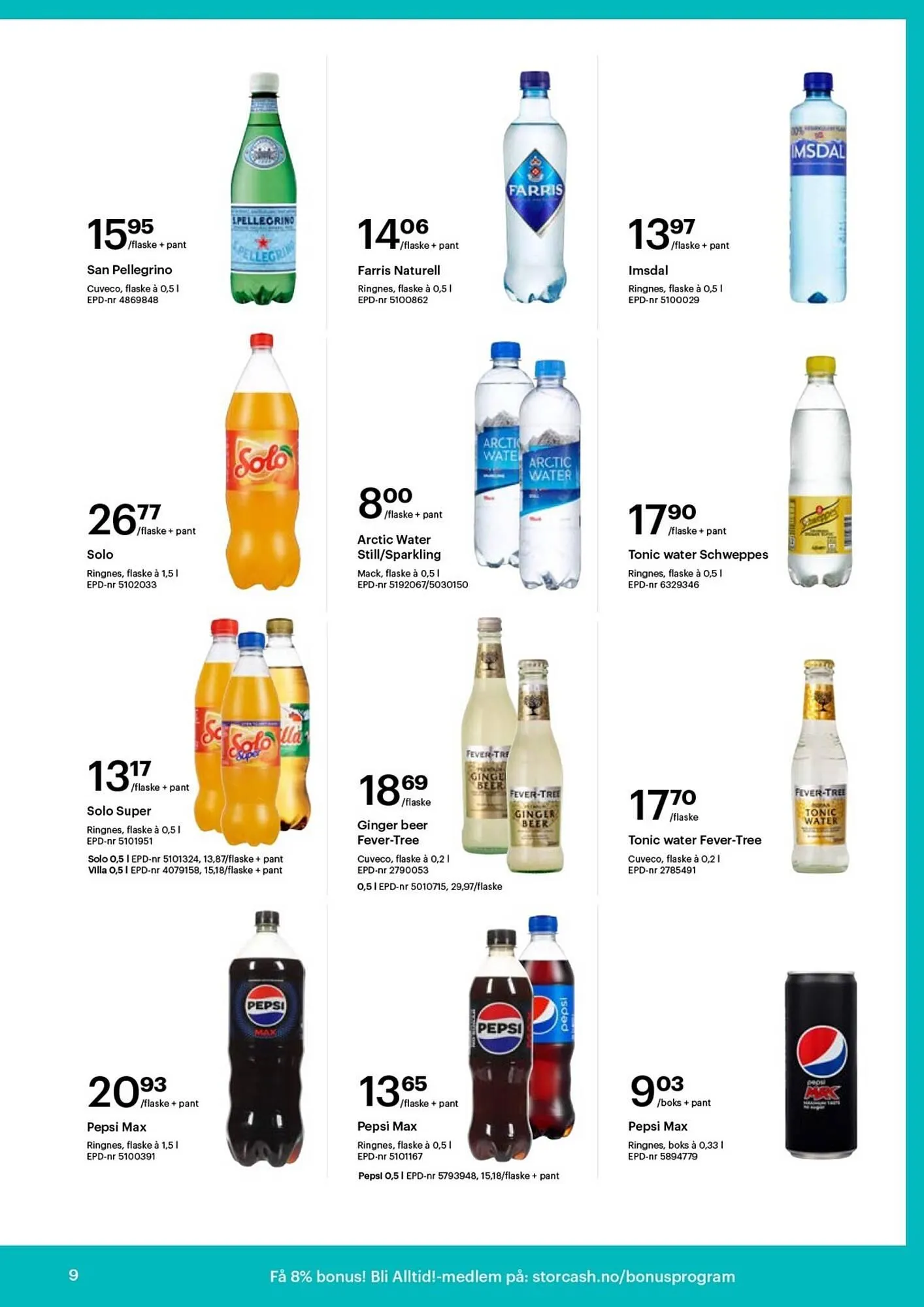 Storcash Kundeavis fra 26. august til 7. september 2024 - kundeavisside 9