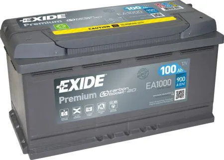 Startbatteri 100 Ah Exide